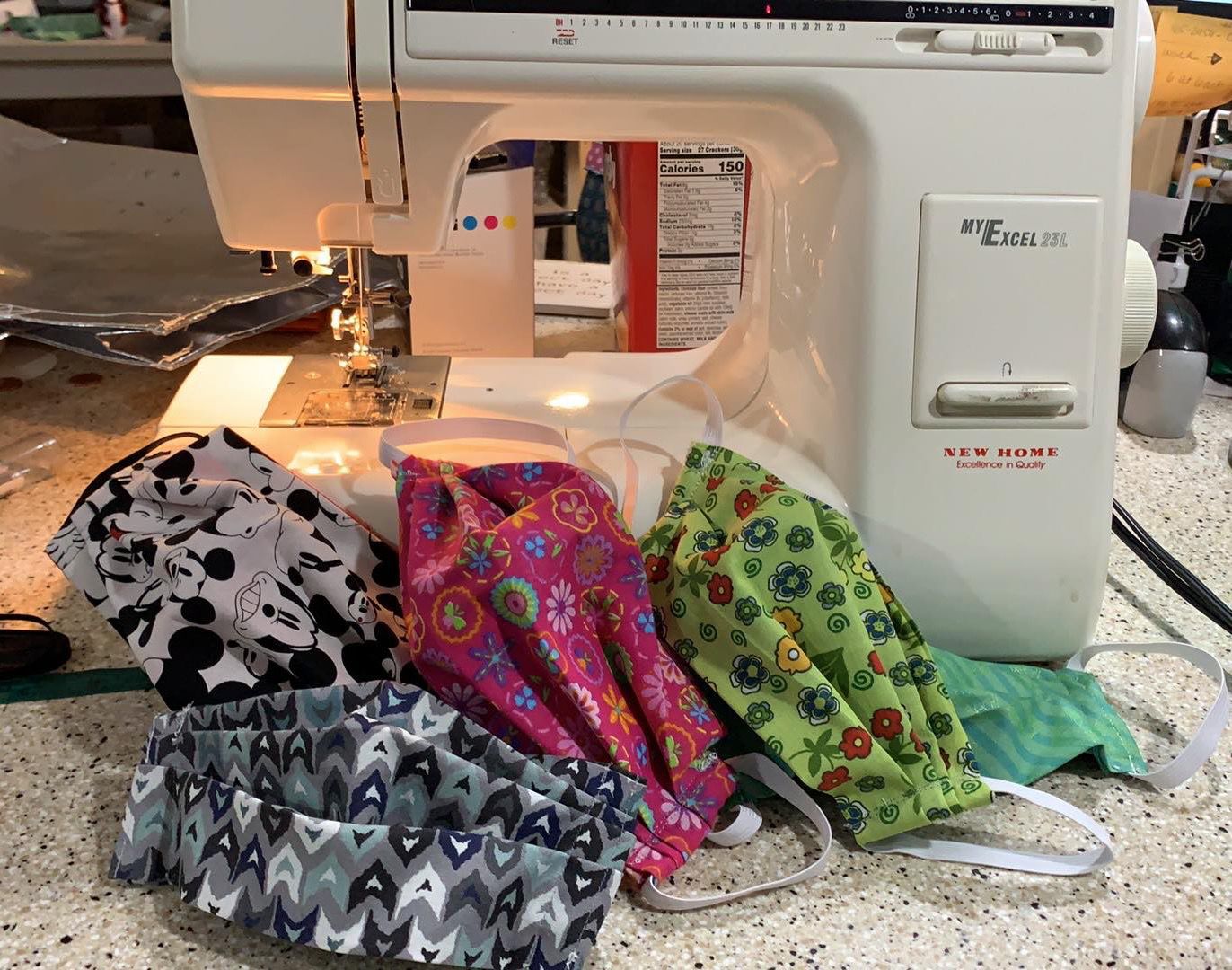 Sewing masks